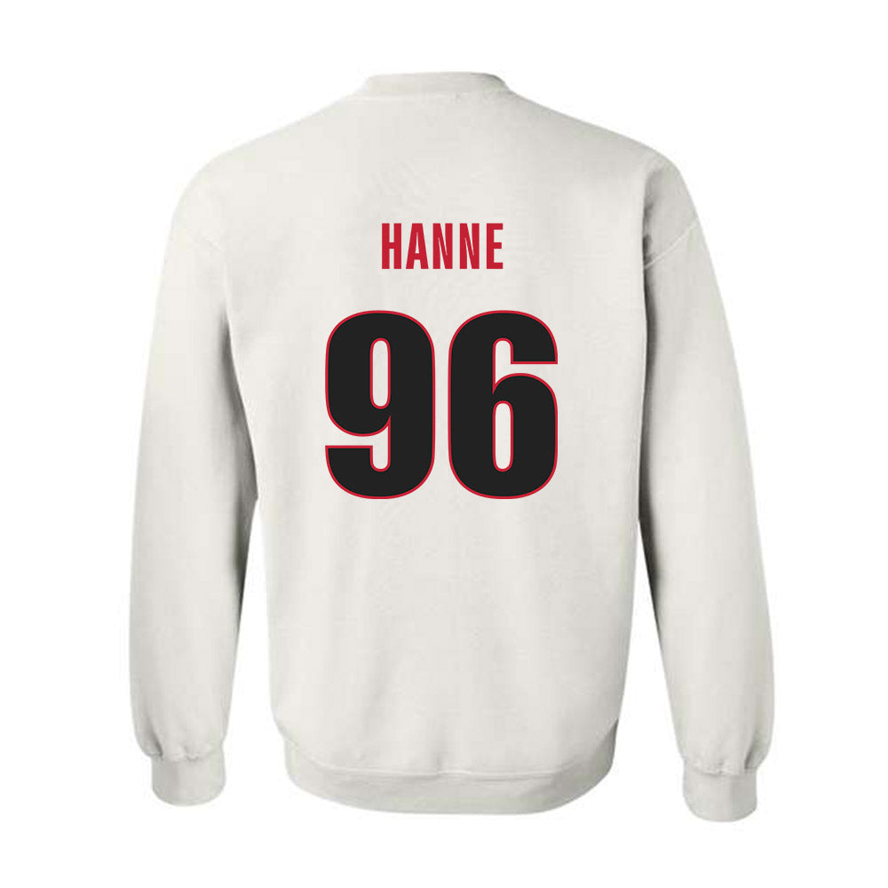 Georgia - NCAA Football : JJ Hanne - Classic Shersey Crewneck Sweatshirt-1