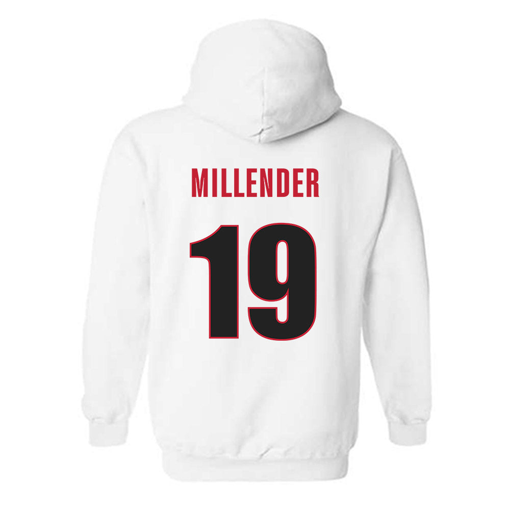Georgia - NCAA Football : Hezekiah Millender - Classic Shersey Hooded Sweatshirt-1