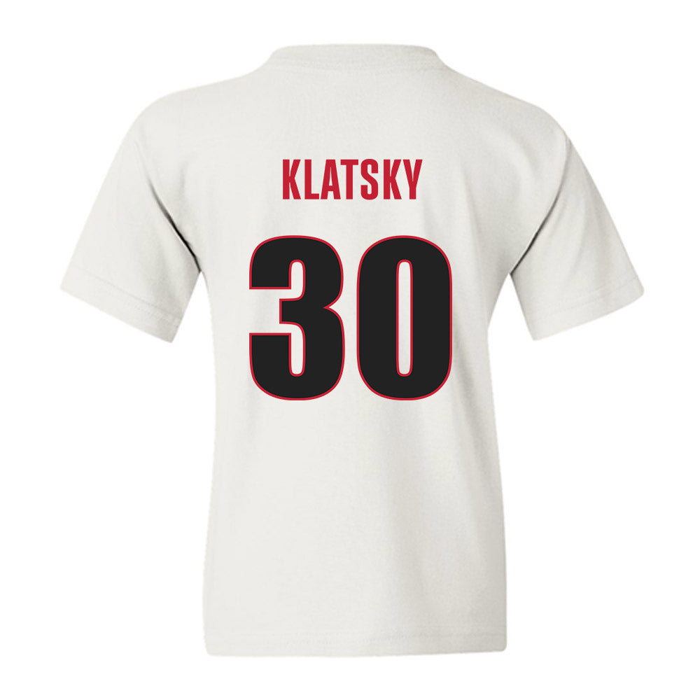 Georgia - NCAA Men's Basketball : Brandon Klatsky - Classic Shersey Youth T-Shirt-1