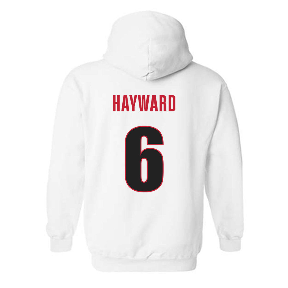Georgia - NCAA Women's Soccer : Juliauna Hayward - Classic Shersey Hooded Sweatshirt-1