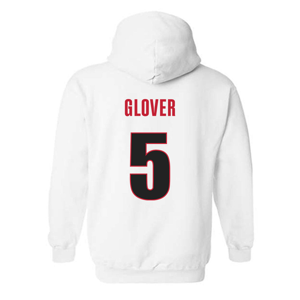 Georgia - NCAA Women's Soccer : Sage Glover - Classic Shersey Hooded Sweatshirt-1