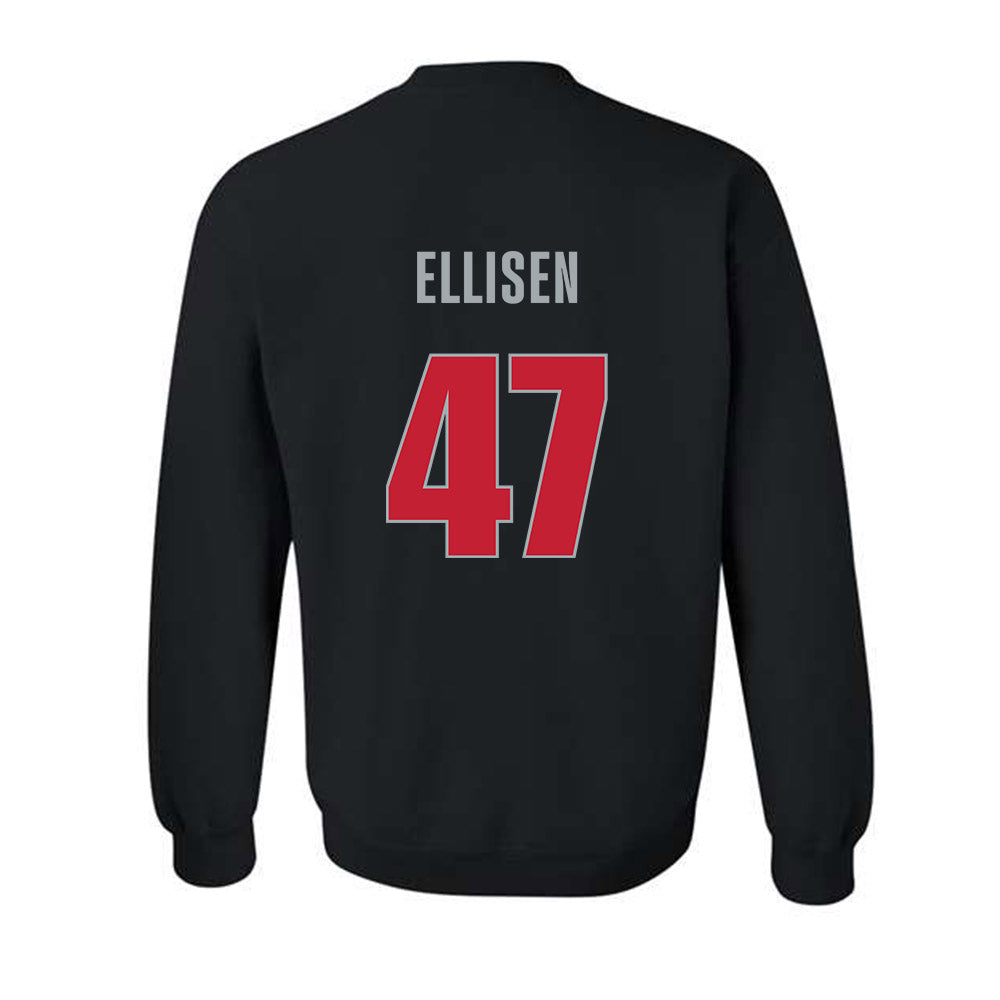 Georgia - NCAA Baseball : Thomas Ellisen - Classic Shersey Crewneck Sweatshirt-1