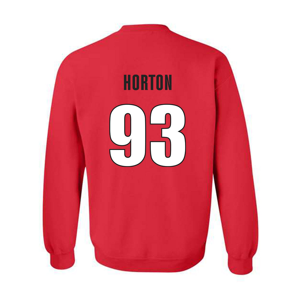 Georgia - NCAA Football : Carter Horton - Classic Shersey Crewneck Sweatshirt-1