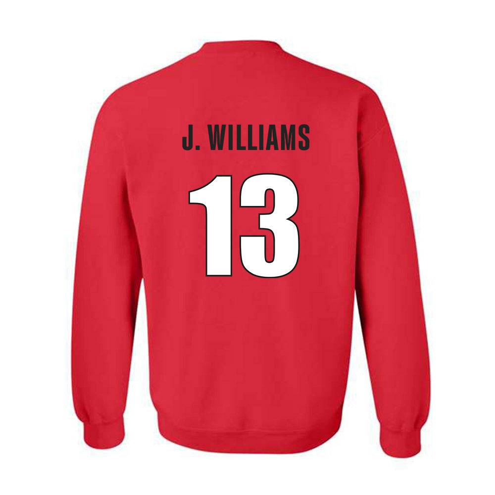 Georgia - NCAA Football : Tyler J. Williams - Classic Shersey Crewneck Sweatshirt-1
