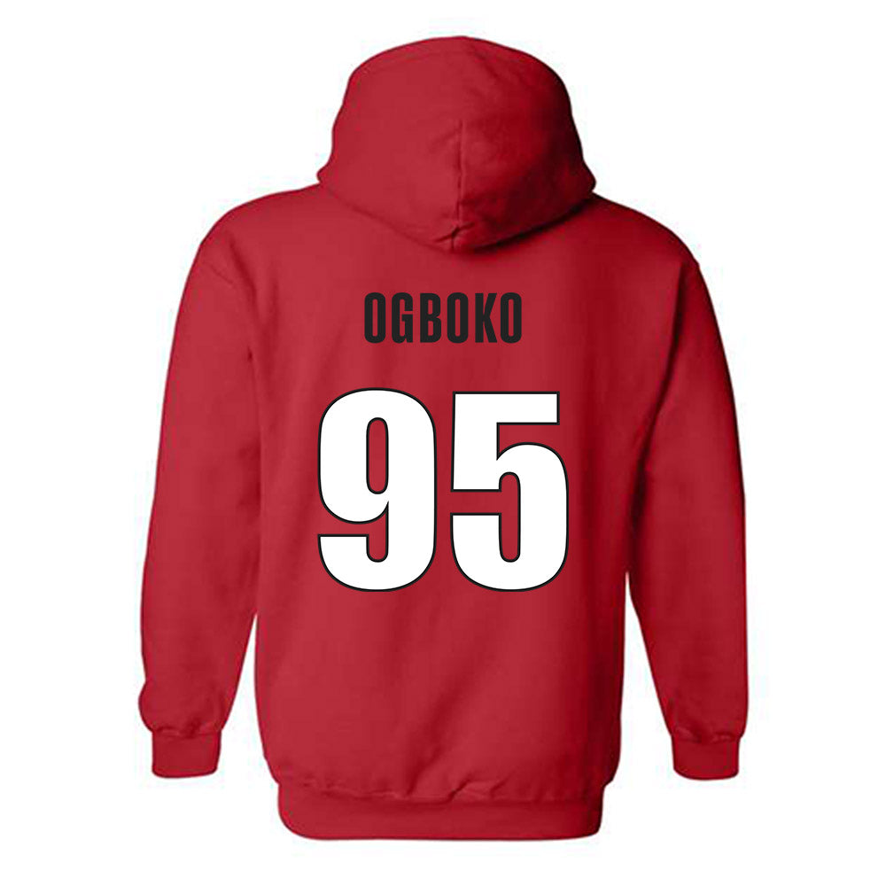 Georgia - NCAA Football : Nnamdi Ogboko - Classic Shersey Hooded Sweatshirt-1