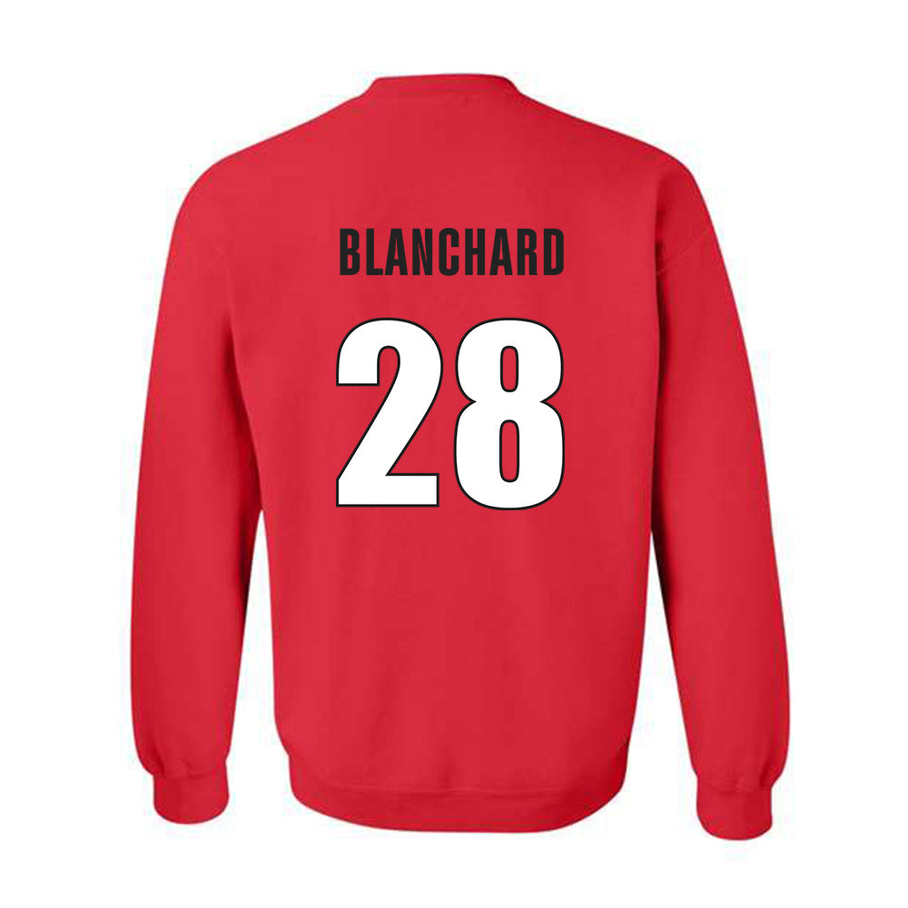 Georgia - NCAA Football : Walter Blanchard - Classic Shersey Crewneck Sweatshirt-1