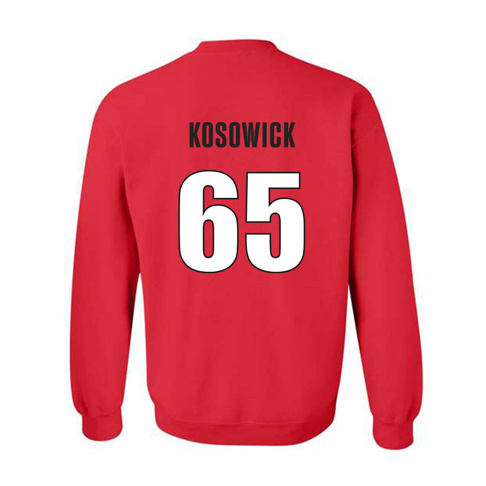 Georgia - NCAA Baseball : Mason Kosowick - Classic Shersey Crewneck Sweatshirt-1