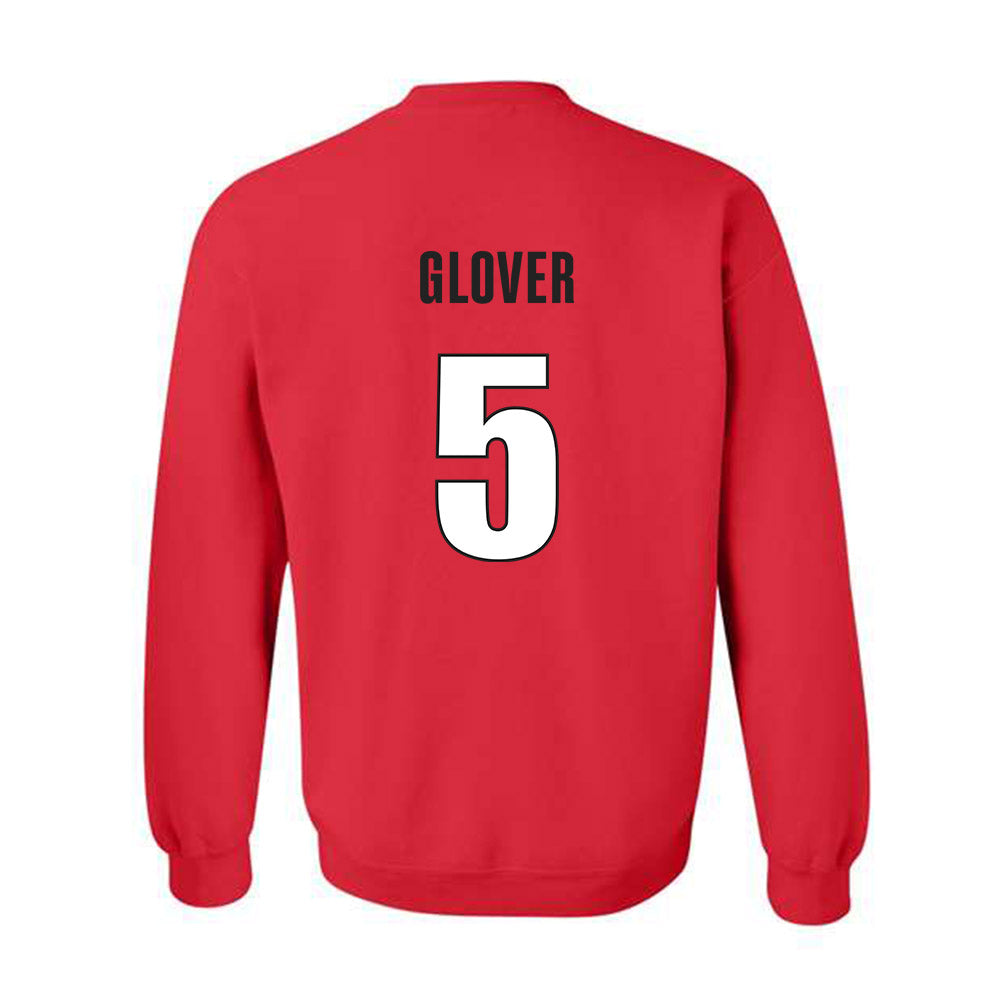 Georgia - NCAA Women's Soccer : Sage Glover - Classic Shersey Crewneck Sweatshirt-1