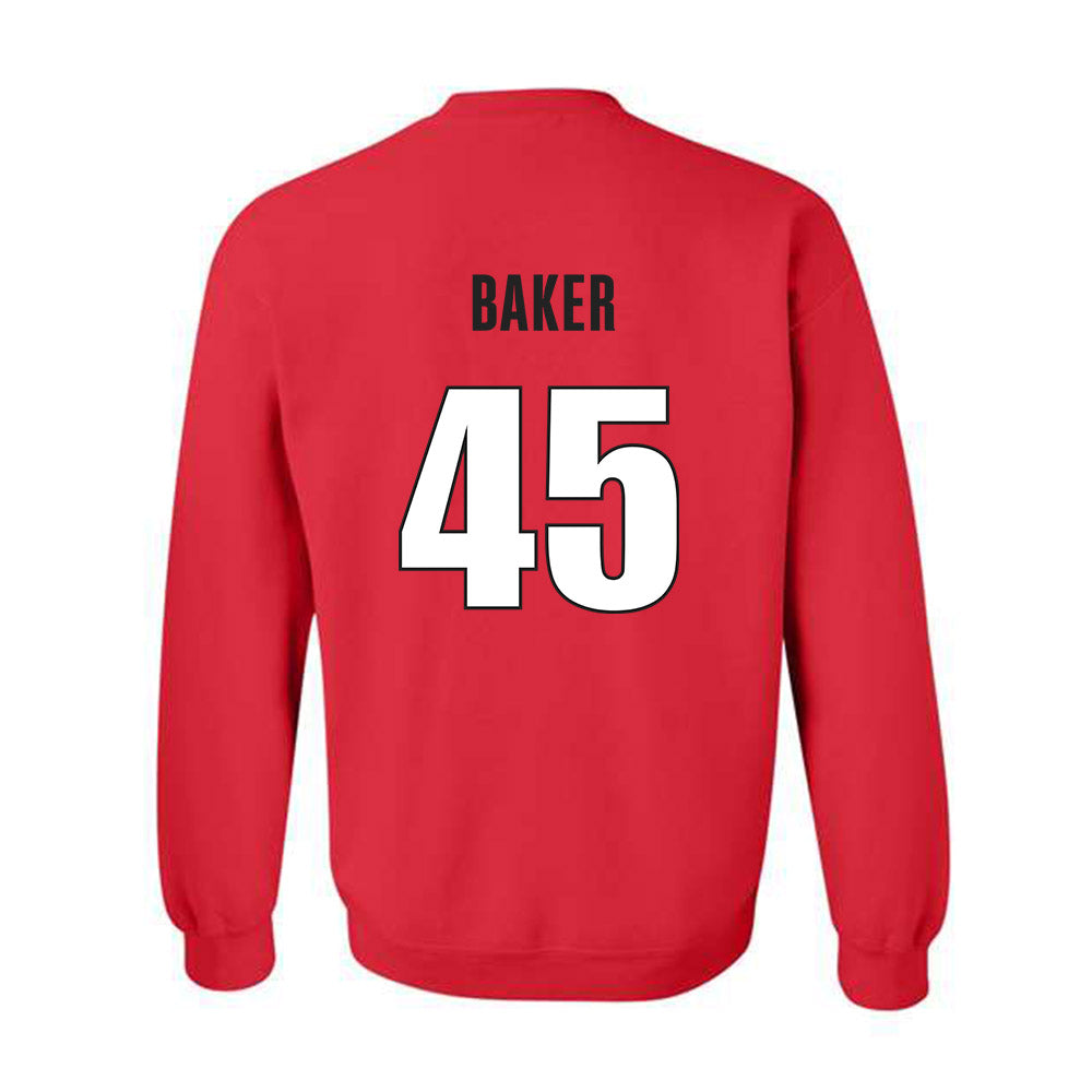 Georgia - NCAA Football : Chaz-Anthony Baker - Classic Shersey Crewneck Sweatshirt-1