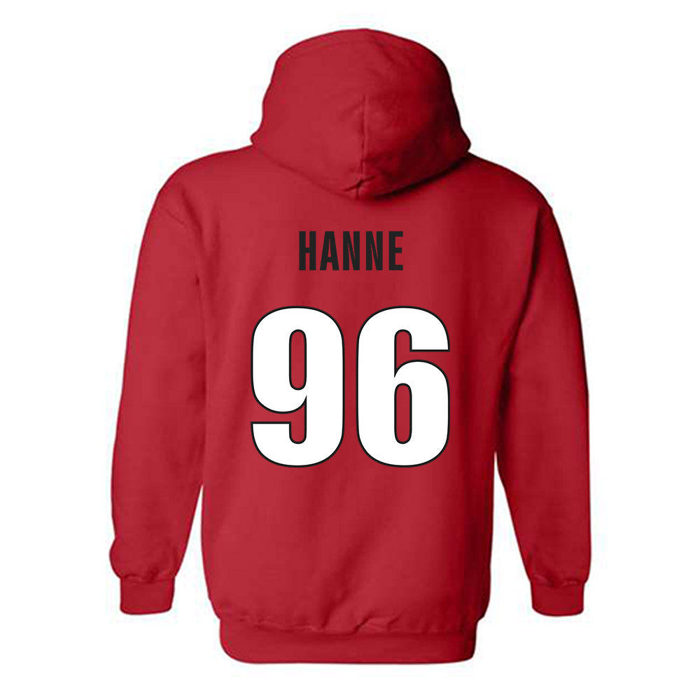 Georgia - NCAA Football : JJ Hanne - Classic Shersey Hooded Sweatshirt-1