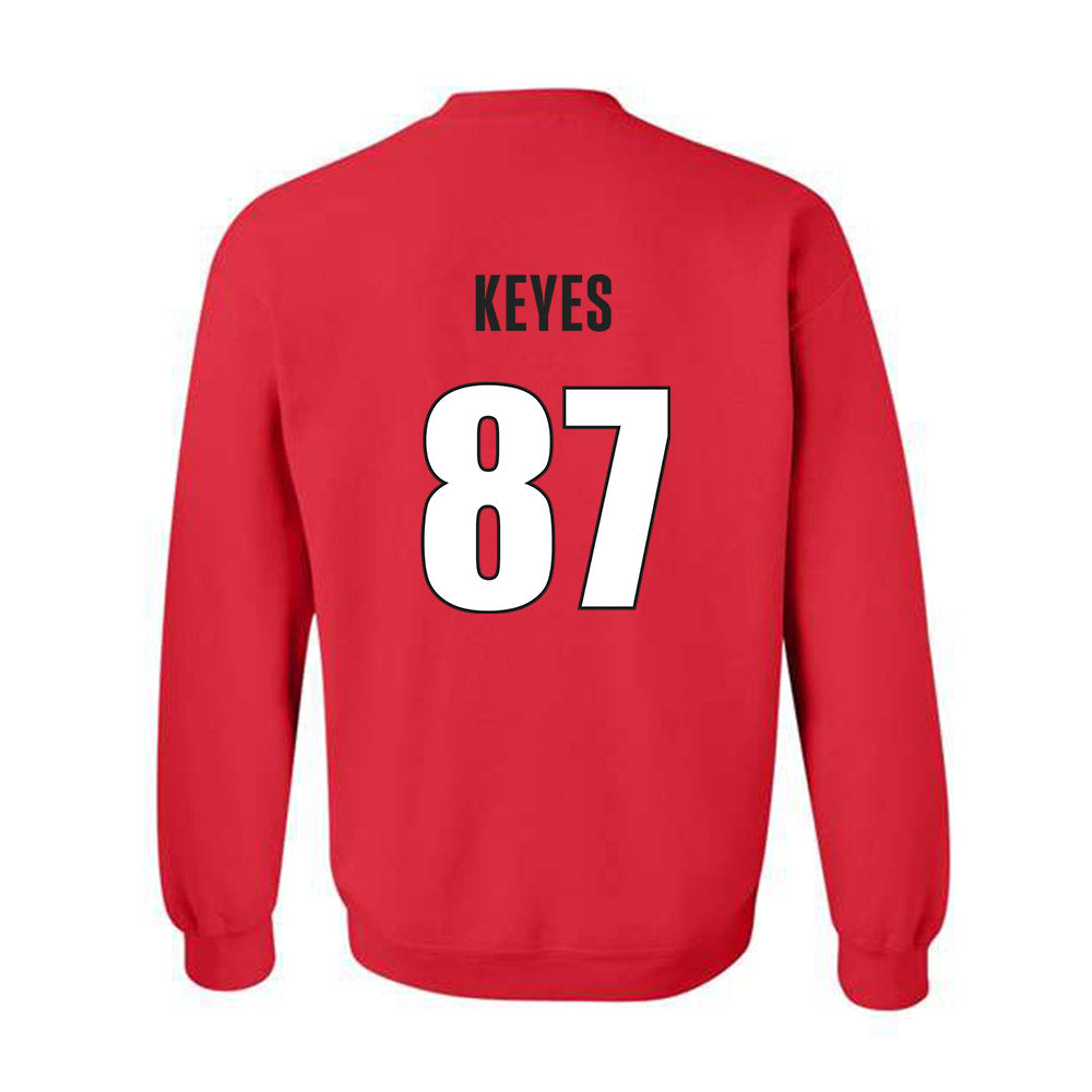 Georgia - NCAA Football : Lincoln Keyes - Classic Shersey Crewneck Sweatshirt-1