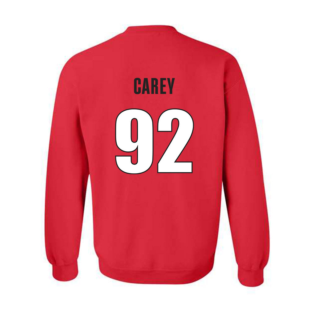Georgia - NCAA Football : Preston Carey - Classic Shersey Crewneck Sweatshirt-1