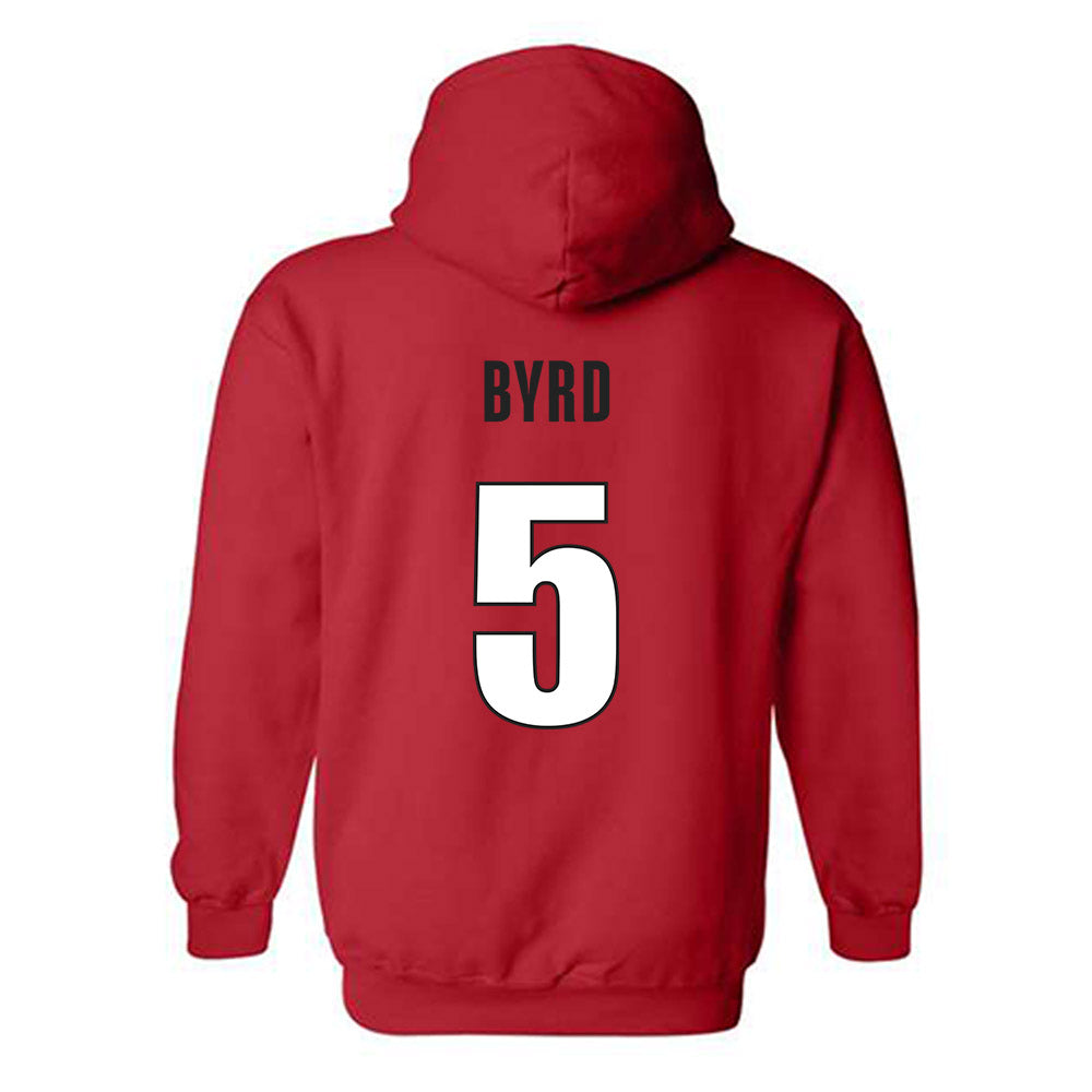 Georgia - NCAA Baseball : Justin Byrd - Classic Shersey Hooded Sweatshirt-1