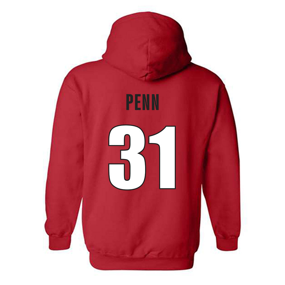 Georgia - NCAA Football : Wade Penn - Classic Shersey Hooded Sweatshirt-1