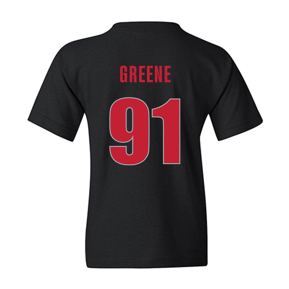 Georgia - NCAA Football : Justin Greene - Classic Shersey Youth T-Shirt-1