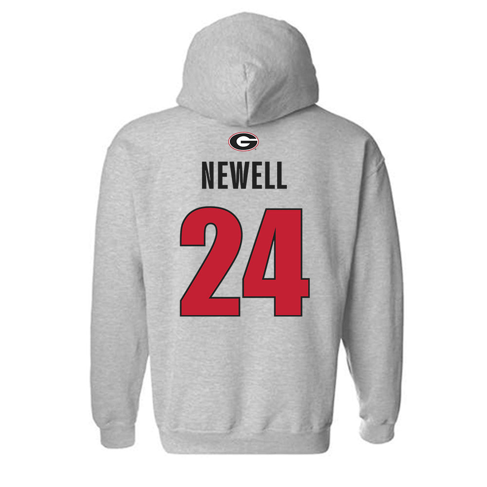 Georgia - NCAA Men's Basketball : Jaden Newell - Classic Shersey Hooded Sweatshirt-1
