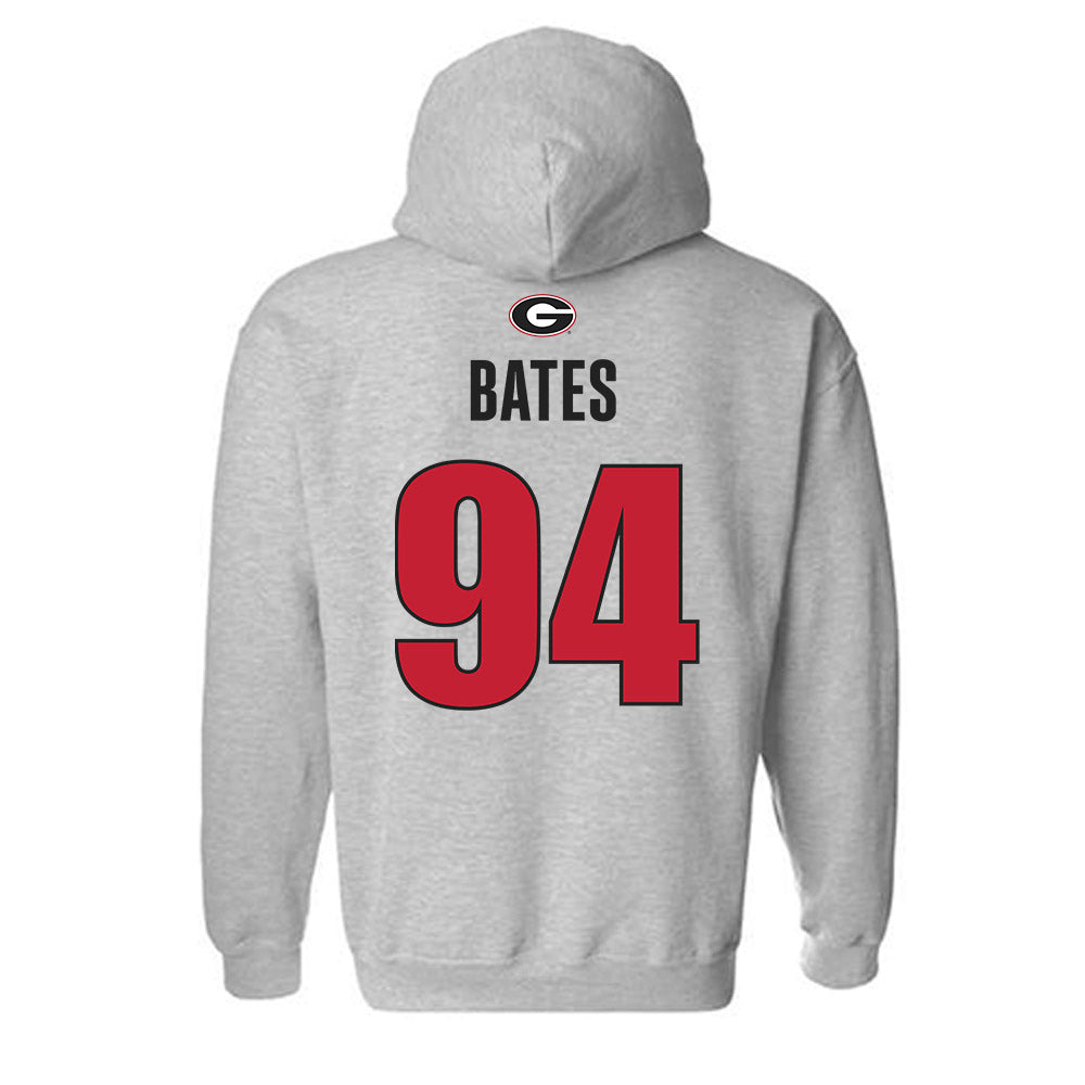 Georgia - NCAA Football : Henry Bates - Classic Shersey Hooded Sweatshirt-1