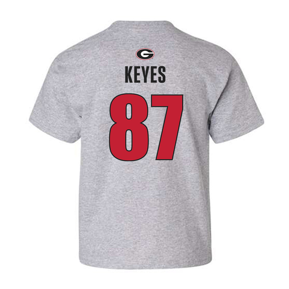 Georgia - NCAA Football : Lincoln Keyes - Classic Shersey Youth T-Shirt-1