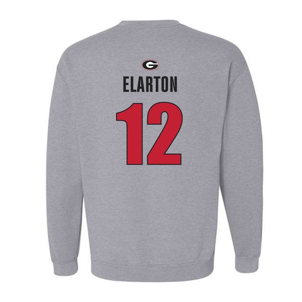Georgia - NCAA Women's Volleyball : Chloe Elarton - Classic Shersey Crewneck Sweatshirt-1
