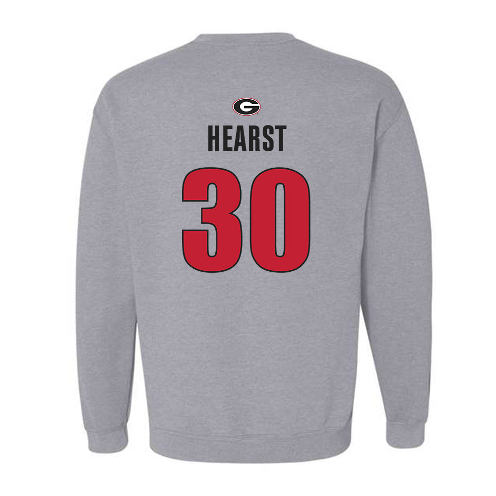 Georgia - NCAA Football : Gannon Hearst - Classic Shersey Crewneck Sweatshirt-1