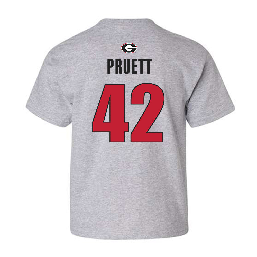 Georgia - NCAA Baseball : Brad Pruett - Classic Shersey Youth T-Shirt-1