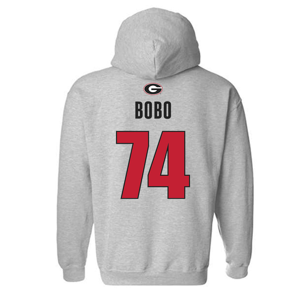 Georgia - NCAA Football : Drew Bobo - Classic Shersey Hooded Sweatshirt-1
