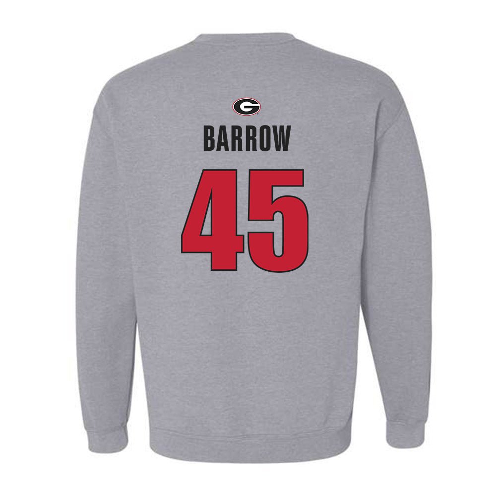 Georgia - NCAA Football : Eli Barrow - Classic Shersey Crewneck Sweatshirt-1