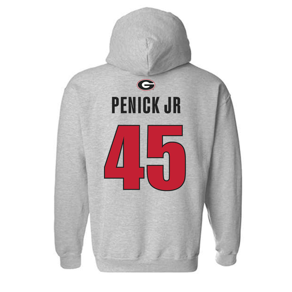 Georgia - NCAA Football : Terrence Penick Jr - Classic Shersey Hooded Sweatshirt-1