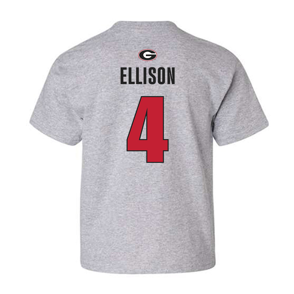 Georgia - NCAA Softball : Tyler Ellison - Classic Shersey Youth T-Shirt-1