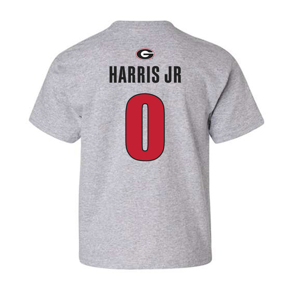 Georgia - NCAA Football : Gabe Harris Jr. - Classic Shersey Youth T-Shirt-1
