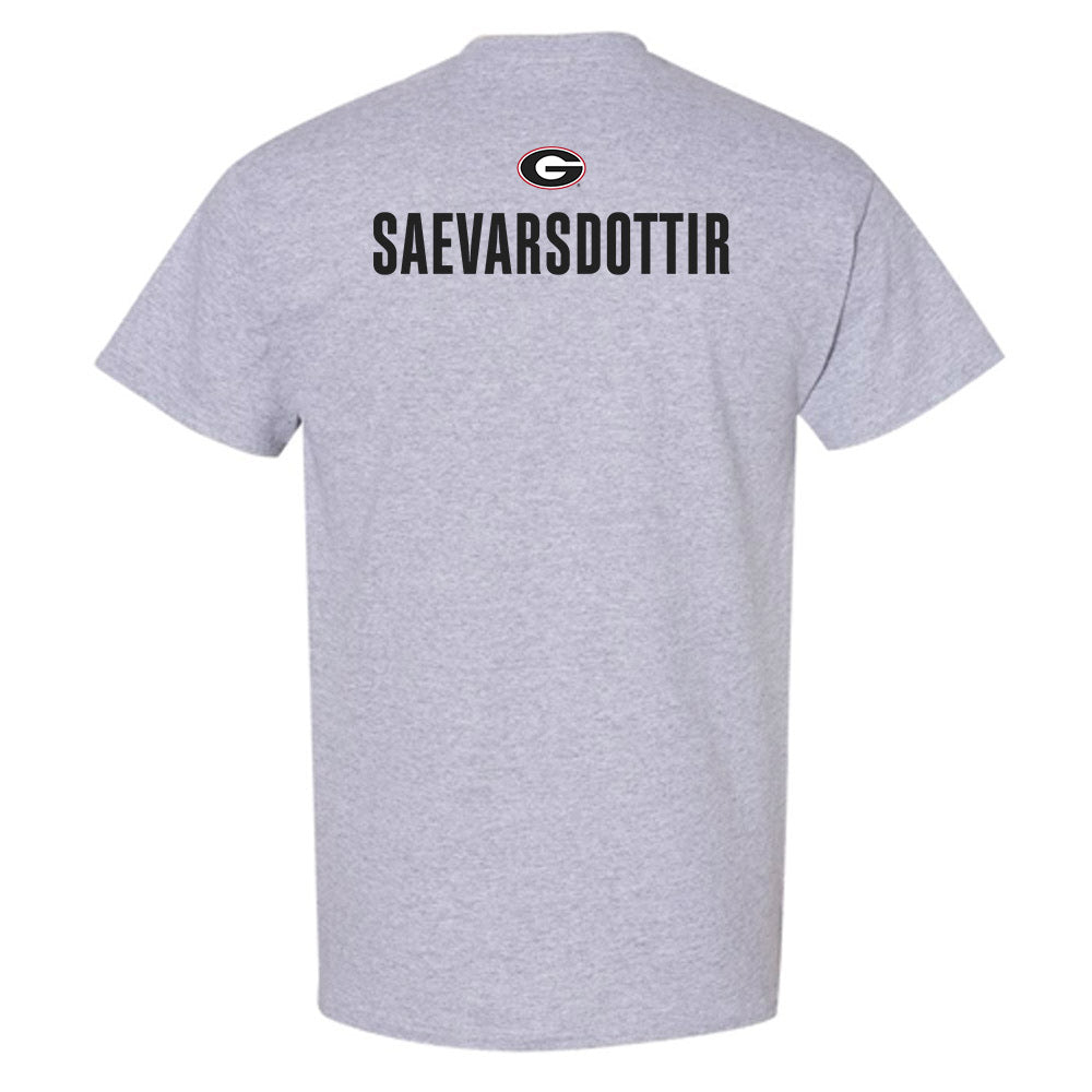Georgia - NCAA Women's Track & Field : Isold Saevarsdottir - Classic Shersey T-Shirt-1