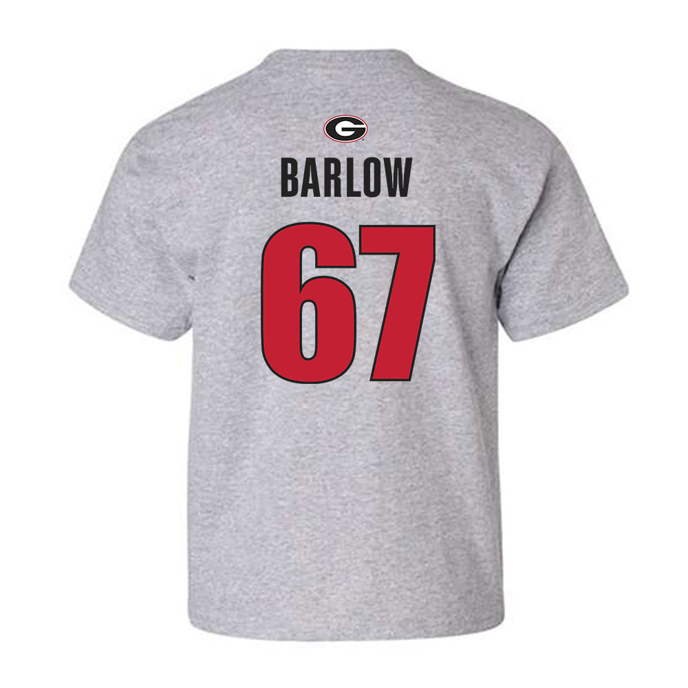 Georgia - NCAA Football : Clinton Barlow - Classic Shersey Youth T-Shirt-1