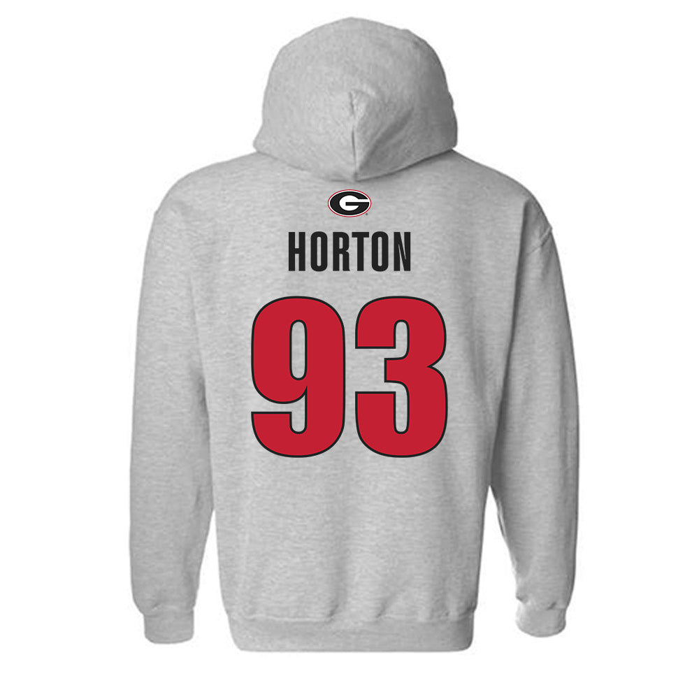 Georgia - NCAA Football : Carter Horton - Classic Shersey Hooded Sweatshirt-1