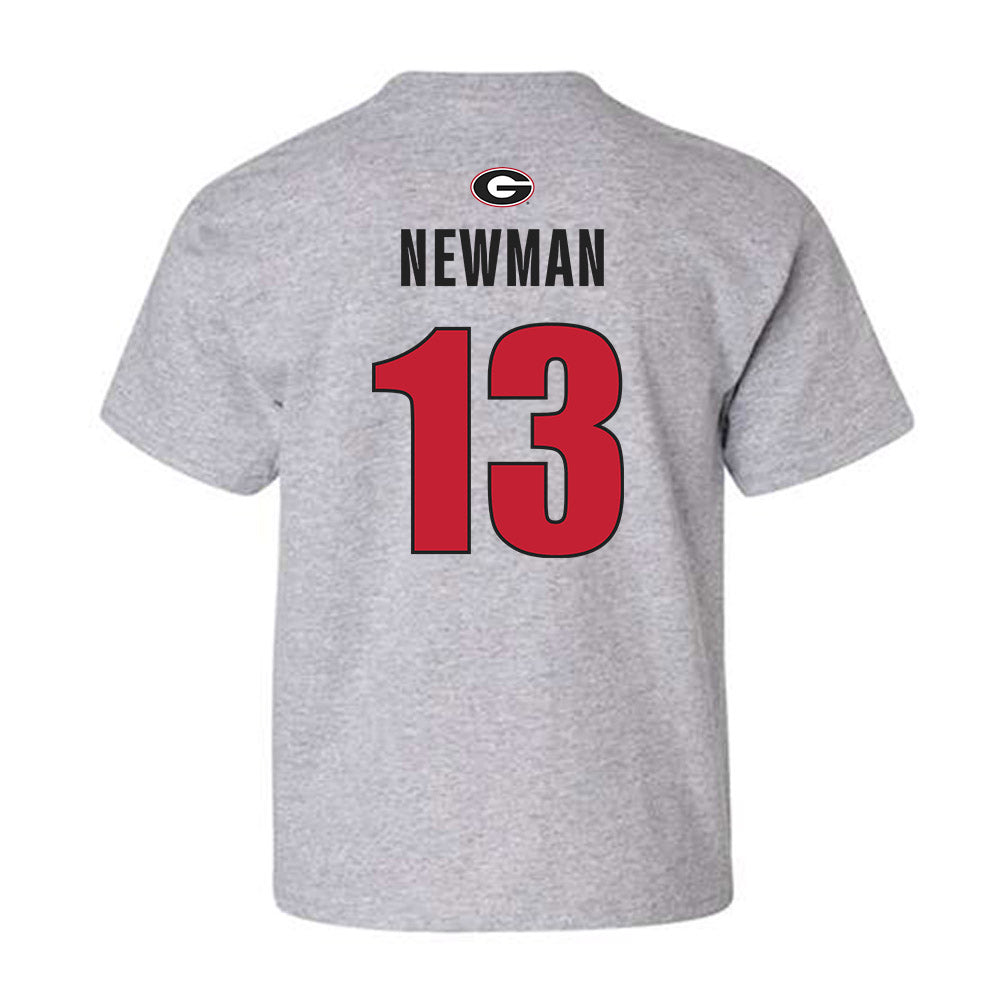 Georgia - NCAA Baseball : Scott Newman - Classic Shersey Youth T-Shirt-1