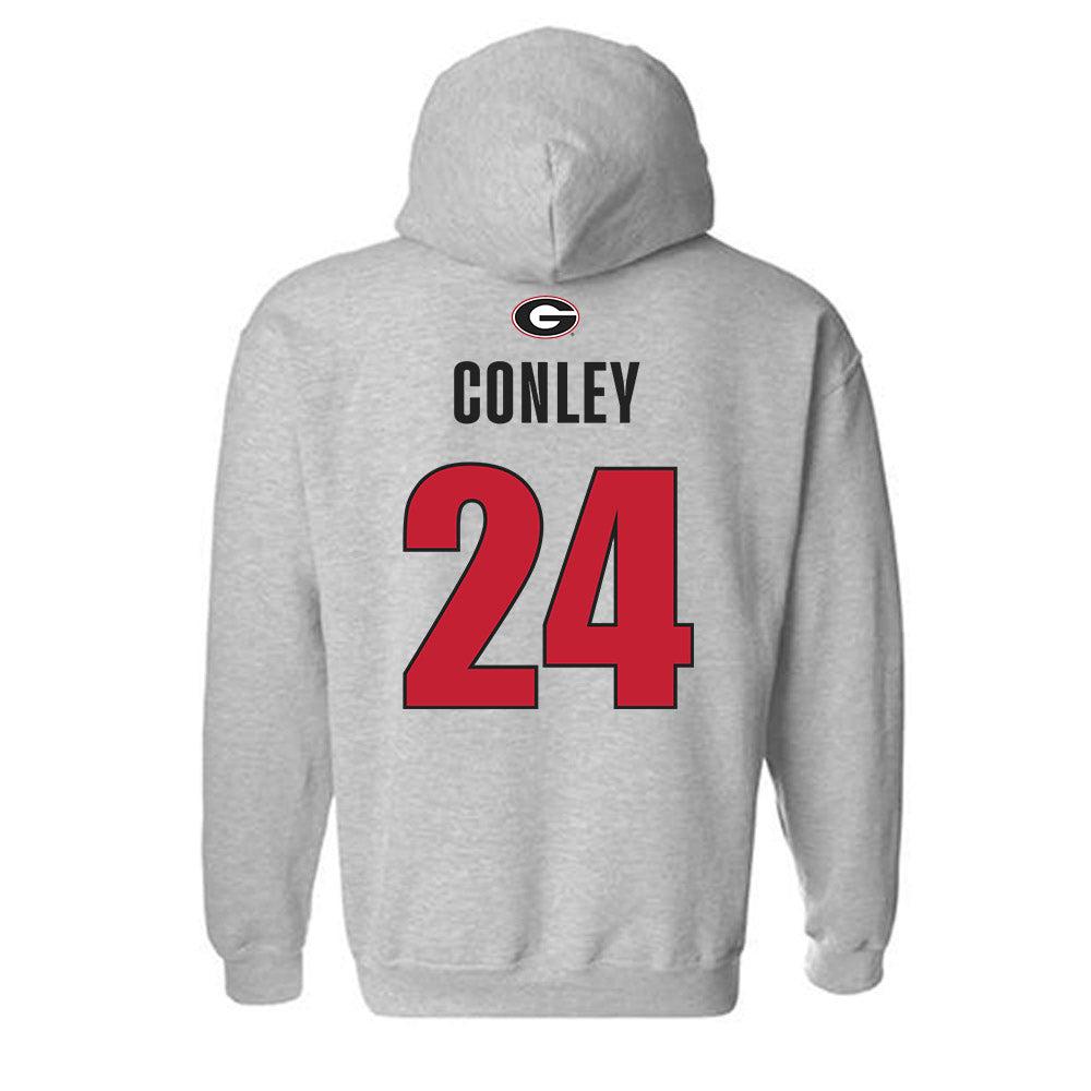 Georgia - NCAA Football : Braylon Conley - Classic Shersey Hooded Sweatshirt-1