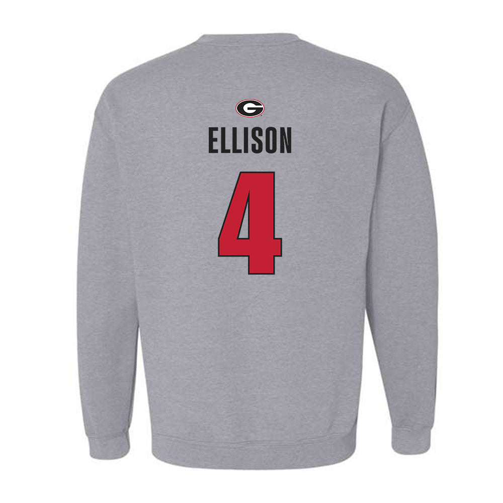 Georgia - NCAA Softball : Tyler Ellison - Classic Shersey Crewneck Sweatshirt-1