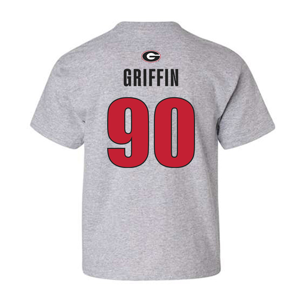 Georgia - NCAA Football : Elijah Griffin - Classic Shersey Youth T-Shirt-1