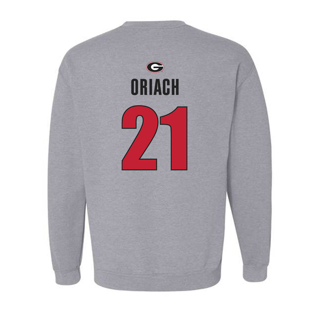 Georgia - NCAA Baseball : Jordy Oriach - Classic Shersey Crewneck Sweatshirt-1