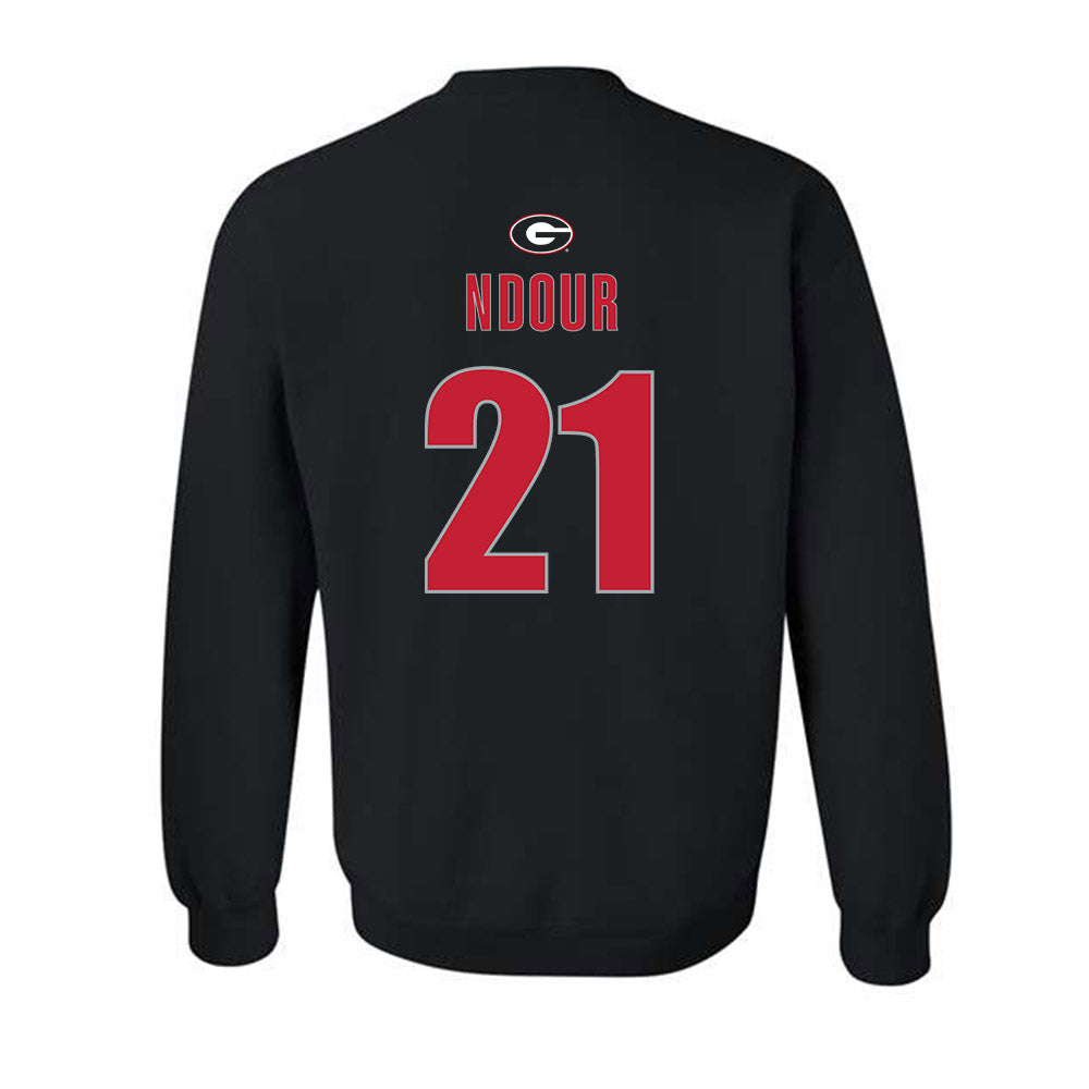 Georgia - NCAA Women's Basketball : Aicha Ndour - Classic Shersey Crewneck Sweatshirt-1