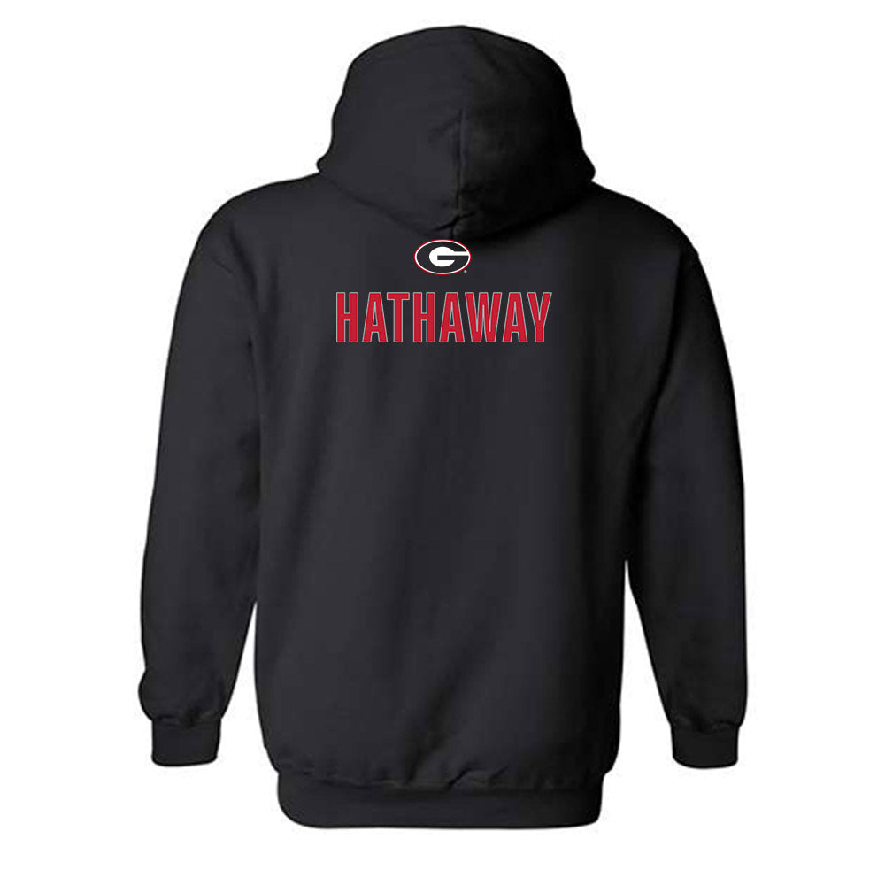 Georgia - NCAA Equestrian : Ava Hathaway - Classic Shersey Hooded Sweatshirt-1