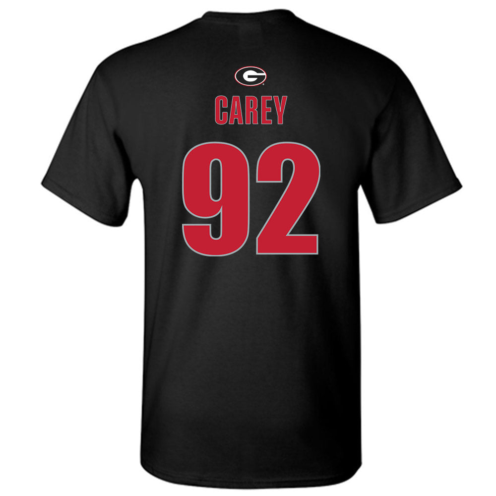 Georgia - NCAA Football : Preston Carey - Classic Shersey T-Shirt-1
