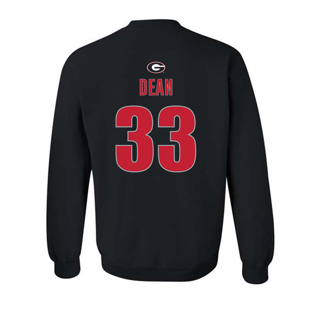 Georgia - NCAA Football : Pierre Dean - Classic Shersey Crewneck Sweatshirt-1