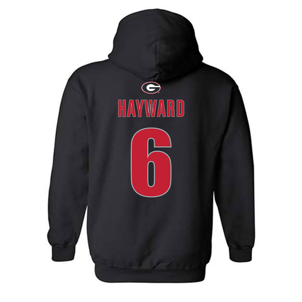 Georgia - NCAA Women's Soccer : Juliauna Hayward - Classic Shersey Hooded Sweatshirt-1