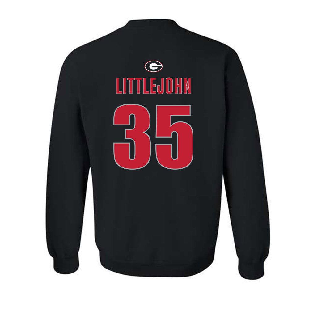 Georgia - NCAA Football : Elijah Littlejohn - Classic Shersey Crewneck Sweatshirt-1