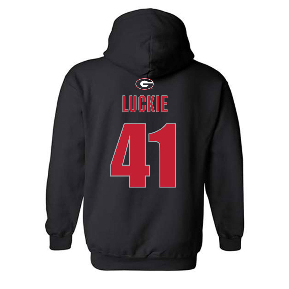 Georgia - NCAA Football : Carter Luckie - Classic Shersey Hooded Sweatshirt-1
