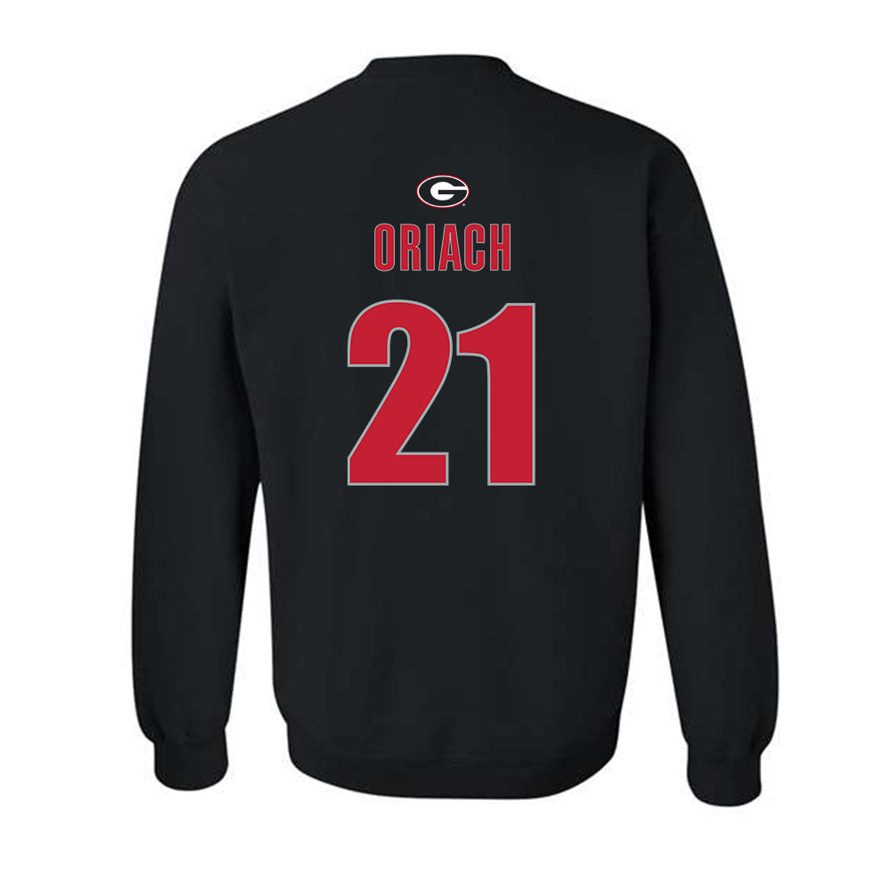 Georgia - NCAA Baseball : Jordy Oriach - Classic Shersey Crewneck Sweatshirt-1