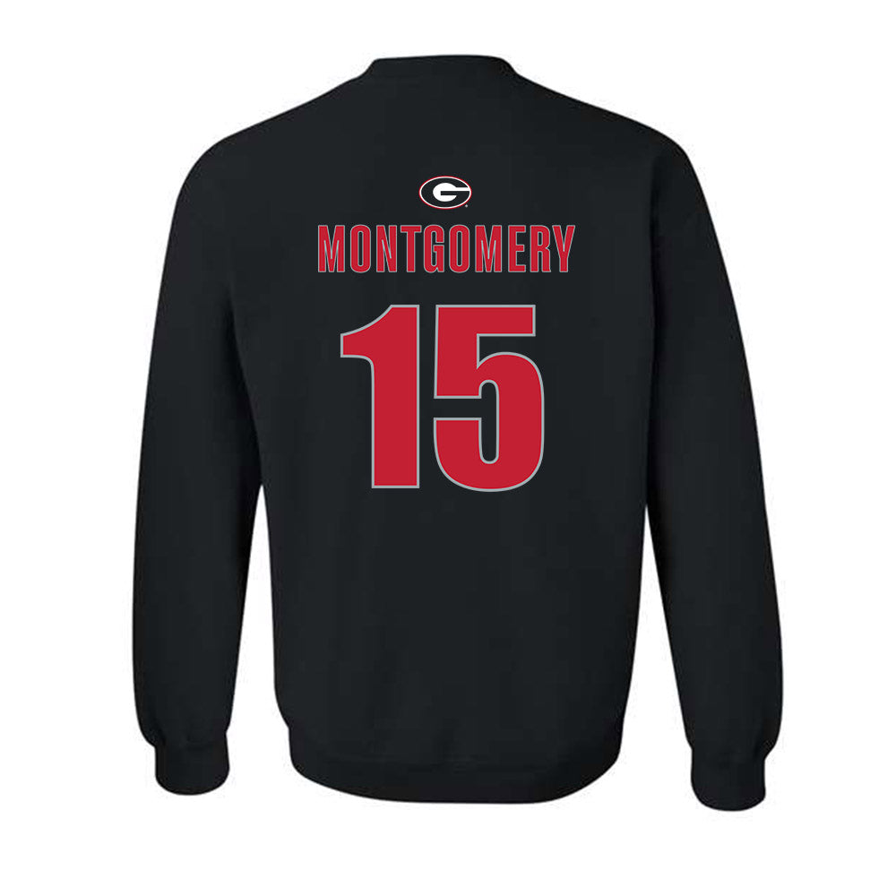 Georgia - NCAA Football : Ryan Montgomery - Classic Shersey Crewneck Sweatshirt-1