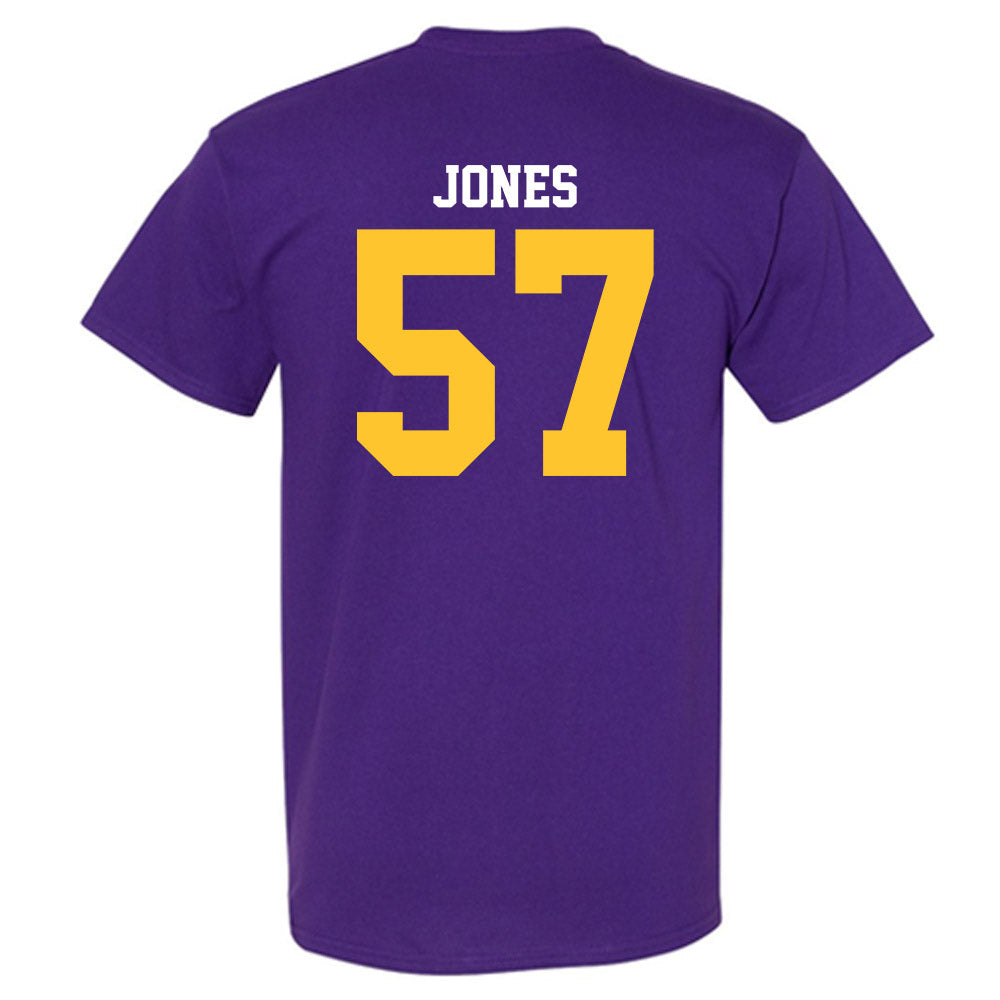 LSU - NCAA Football : Jakolby Jones - Sports Shersey T-Shirt-1