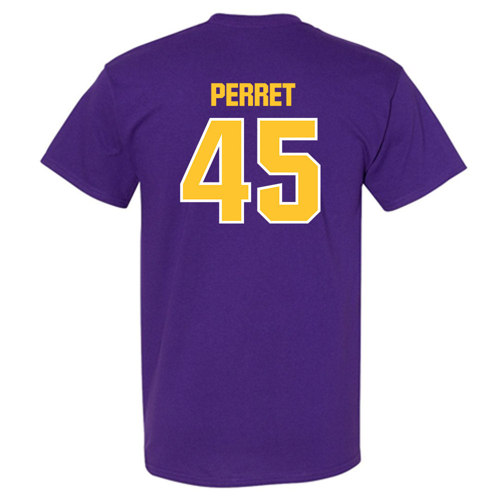 LSU - NCAA Football : Sean Perret - Sports Shersey T-Shirt-1