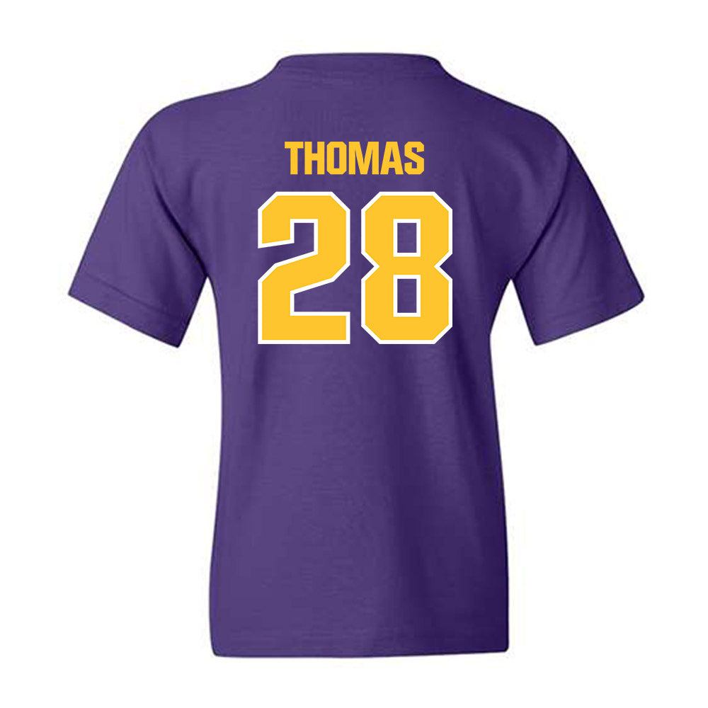 LSU - NCAA Football : Jhase Thomas - Sports Shersey Youth T-Shirt-1